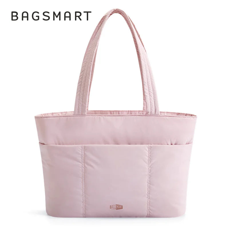 Sac Fourre-tout Doudoune Rose pour Femme