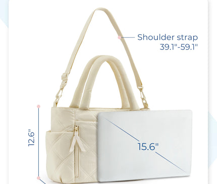 Sac Fourre-tout Commuting Poches Zippées Pratiques