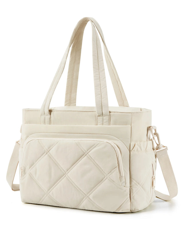 Sac Fourre-tout Capitonne Multi-poches Polyester