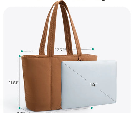 Sac Fourre-tout Noir Nœud Moderne