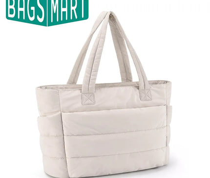 Sac Fourre-tout Rembourré Doux Lilas