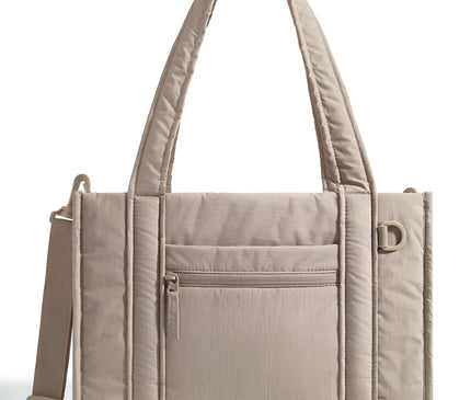 Sac Fourre-tout Matelassé Zippé Polyvalent