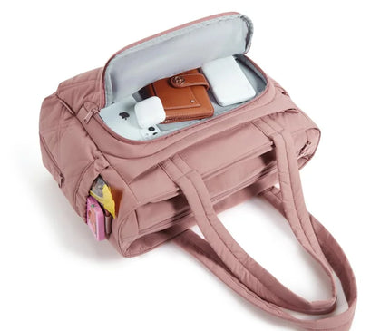 Sac Fourre-tout Capitonne Multi-poches Polyester