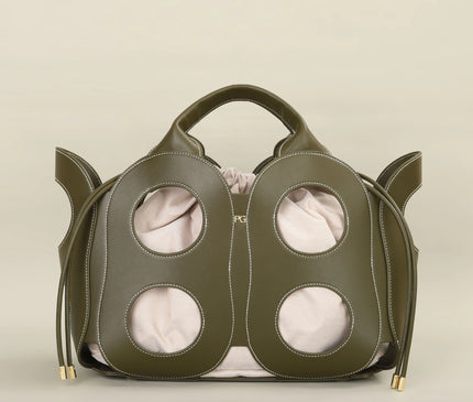 Sac Fourre-tout Ajouré Géométrique Moderne