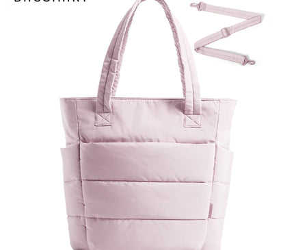 Sac Fourre-tout Polyester Confortable Bandoulière Rose