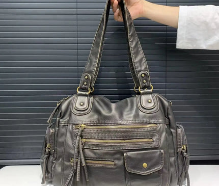 Sac Fourre-tout Biker Multi-poches Souple