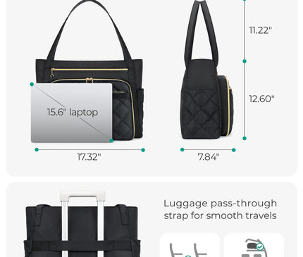 Sac Fourre-tout Polyester Organisé Professionnel