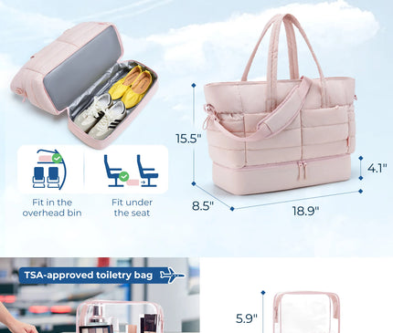 Sac Fourre-tout Doudoune Rangement Chaussures Voyage